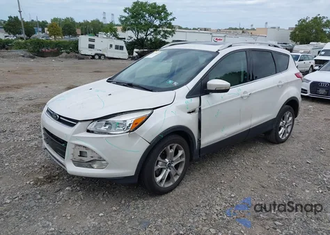 2014 Ford Escape Titanium из США, поврежденный, VIN 1FMCU9J92EUD13436